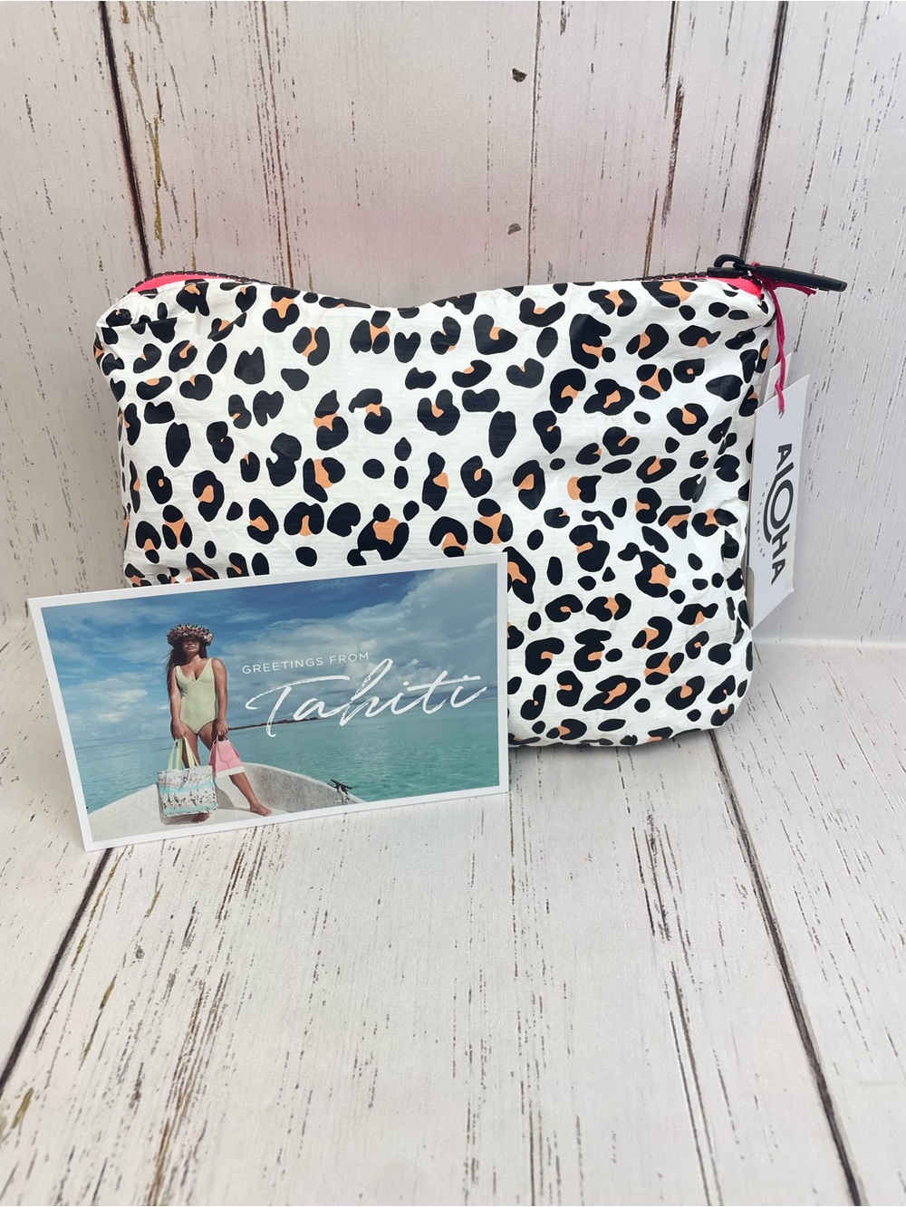 Aloha Collection Travel Pouch Small Leopard *Special Edition